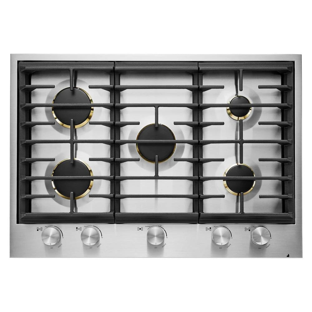 JENNAIR  Euro-style 30" 5-burner Gas Cooktop - Stainless Steel (JGC3530GS)