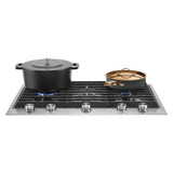 JennAir Euro-Style 30" 5-Burner Gas Cooktop - Stainless Steel (JGC3530GS)