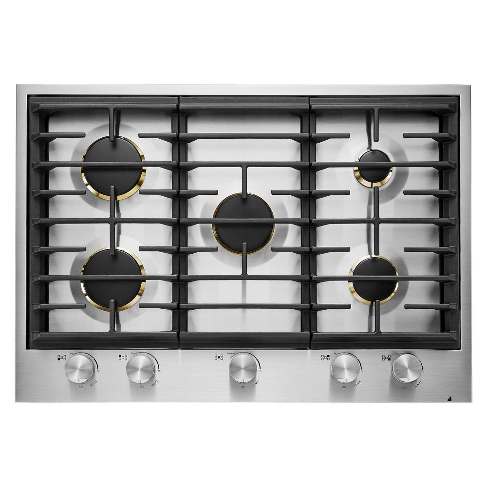 JennAir Euro-Style 30" 5-Burner Gas Cooktop - Stainless Steel (JGC3530GS)