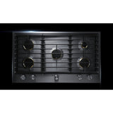 JennAir Euro-Style 36" 5-Burner Gas Cooktop - Stainless Steel (JGC3536GS)