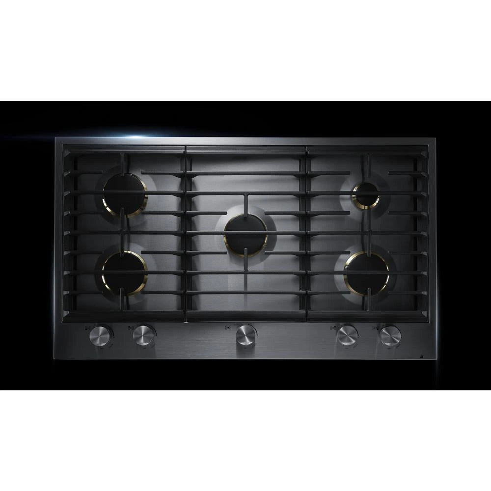 JENNAIR  Euro-style 36" 5-burner Gas Cooktop - Stainless Steel (JGC3536GS)