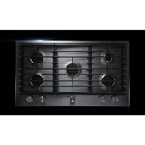 JENNAIR  Euro-style 36" 5-burner Gas Cooktop - Stainless Steel (JGC3536GS)