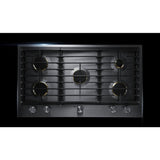 JennAir Euro-Style 36" 5-Burner Gas Cooktop - Stainless Steel (JGC3536GS)