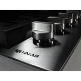 JennAir  Pro-Style 36" 6-Burner Gas Cooktop - Pro-Style-Stainless-Knob (JGC7636BP)
