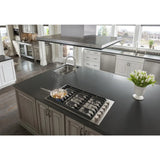 JENNAIR  JENN AIR CKTP GAS 36" 6 BURNER - Stainless Steel (JGC7636BS)