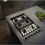 JennAir Euro-Style 36" 6-Burner Gas Cooktop - Stainless Steel (JGC7636BS)