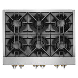 JENNAIR  Rise™ 36" Gas Rangetop - Stainless Steel (JGCP436HL)