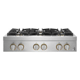 JENNAIR  Rise™ 36" Gas Rangetop - Stainless Steel (JGCP436HL)
