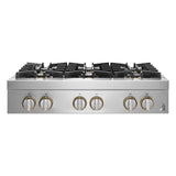 JennAir RISE 36" Gas Rangetop - Stainless Steel (JGCP436HL)