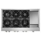 JENNAIR  RISE 48" Gas Rangetop - Stainless Steel (JGCP548HL)
