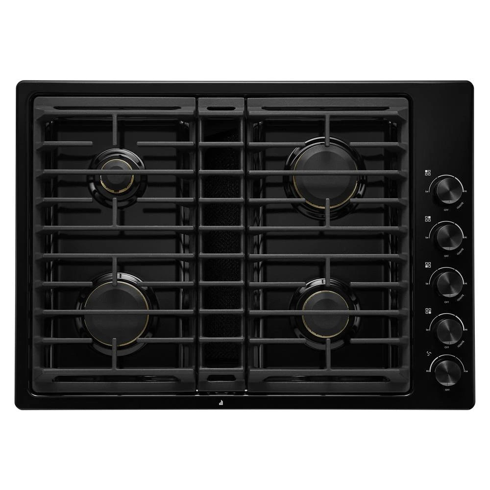 JennAir  30” Jx3™ Gas Downdraft Cooktop - Black (JGD3430GB)