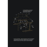 JennAir  30” Jx3™ Gas Downdraft Cooktop - Black (JGD3430GB)