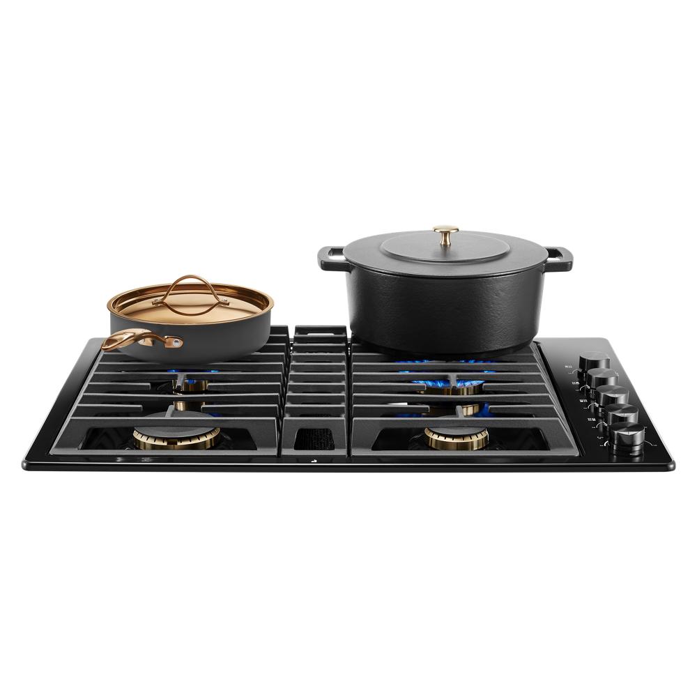 JennAir  30” JX3™ Gas Downdraft Cooktop - Black (JGD3430GB)