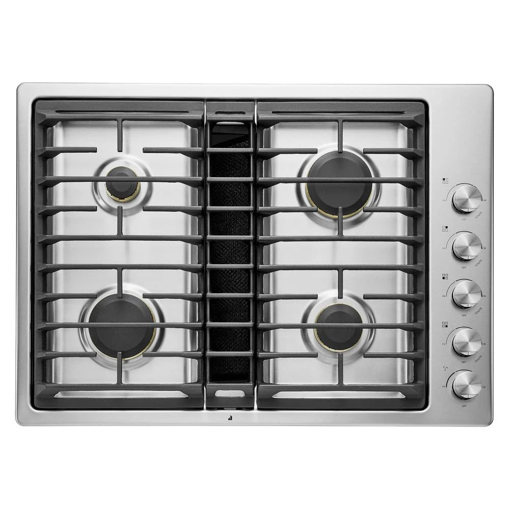 JENNAIR  30” JX3™ Gas Downdraft Cooktop - Stainless Steel (JGD3430GS)
