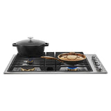 JENNAIR  30” JX3™ Gas Downdraft Cooktop - Stainless Steel (JGD3430GS)