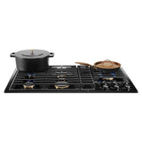 JENNAIR  36” JX3™ Gas Downdraft Cooktop - Black (JGD3536GB)