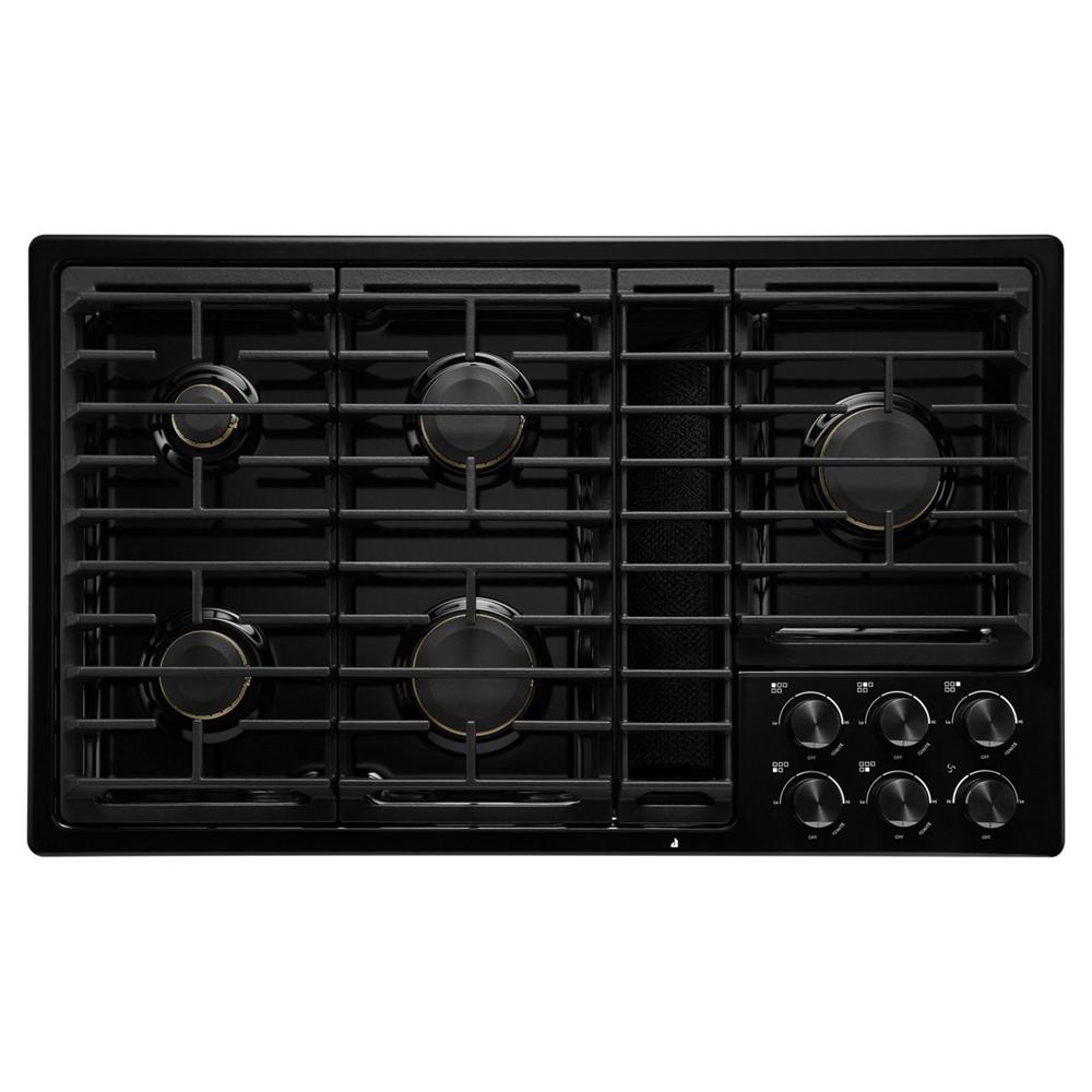 JennAir 36” JX3™ Gas Downdraft Cooktop - Black (JGD3536GB)