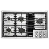JENNAIR  JENN AIR CKTP GAS 36" DOWNDRAFT - Stainless Steel (JGD3536GS)