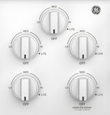 GE 36" Built-In Gas Cooktop with Dishwasher-Safe Grates - Other (JGP3036DLWW)