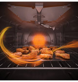 GE 30" Slide-In Front-Control Convection Gas Range with No Preheat Air Fry - Stainless Steel (JGS760SPSS)