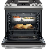 GE 30" Slide-In Front Control Gas Range -  (JGSS66SELSS)