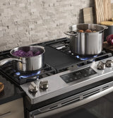 GE 30" Slide-In Front Control Gas Range -  (JGSS66SELSS)