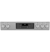 GE  30" Slide-In Front Control Gas Double Oven Range - Stainless Steel (JGSS86SPSS)