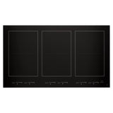 JennAir Oblivion 36" Induction Flex Cooktop - Floating Glass Black (JIC4736HB)
