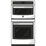 GE 27" Built-In Combination Microwave/Thermal Wall Oven - Stainless Steel (JK3800SHSS)