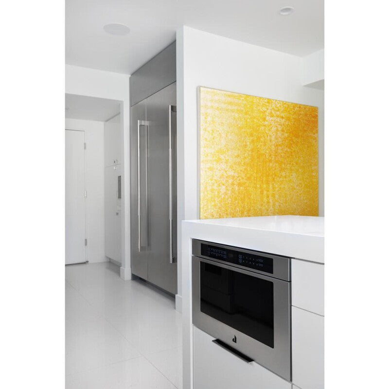 JennAir 18" Built-In Column Freezer with RISE Panel Kit, Left Swing - Stainless Steel (JKCPL181GL)