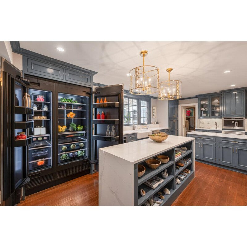 JennAir 18" Built-In Column Freezer with RISE Panel Kit, Left Swing - Stainless Steel (JKCPL181GL)