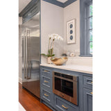JennAir 18" Built-In Column Freezer with RISE Panel Kit, Left Swing - Stainless Steel (JKCPL181GL)