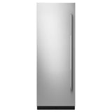JennAir 30" Built-In Column Freezer with RISE Panel Kit, Left Swing - Stainless Steel (JKCPL301GL)