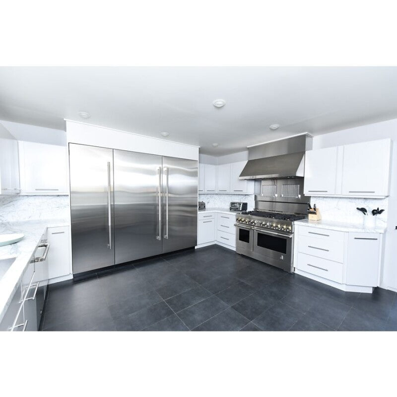 JennAir 30" Built-In Column Freezer with RISE™ Panel Kit, Right Swing - Stainless Steel (JKCPR301GL)