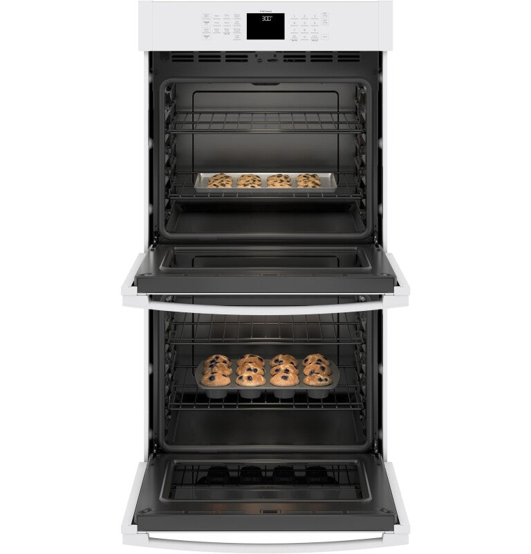 GE  27" Smart Built-In Double Wall Oven - White (JKD3000DNWW)