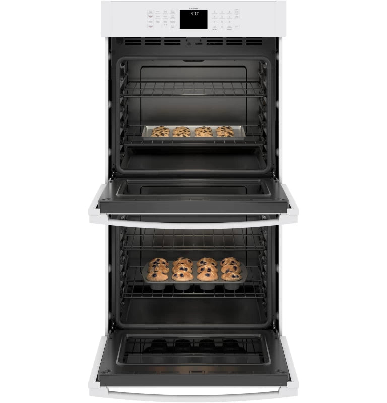 GE 27" Smart Built-In Double Wall Oven - White (JKD3000DNWW)