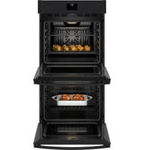 GE 27" Smart Built-In Convection Double Wall Oven with No Preheat Air Fry - Black (JKD5000DVBB)