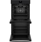 GE 27" Smart Built-In Convection Double Wall Oven with No Preheat Air Fry - Black (JKD5000DVBB)