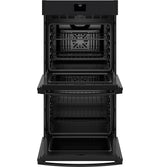 GE  27" Smart Built-In Convection Double Wall Oven with No Preheat Air Fry - Black (JKD5000DVBB)