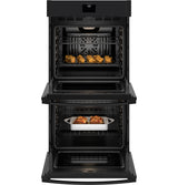 GE 27" Smart Built-In Convection Double Wall Oven with No Preheat Air Fry - Black (JKD5000DVBB)
