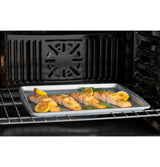 GE 27" Smart Built-In Convection Double Wall Oven with No Preheat Air Fry - Black (JKD5000DVBB)