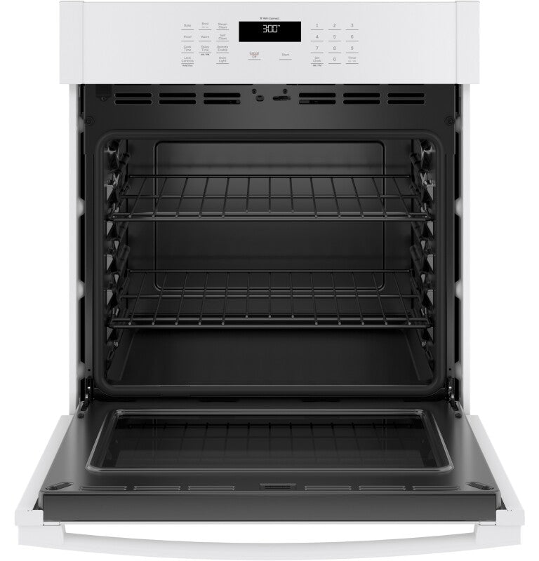 GE  27" Smart Built-In Single Wall Oven - White (JKS3000DNWW)