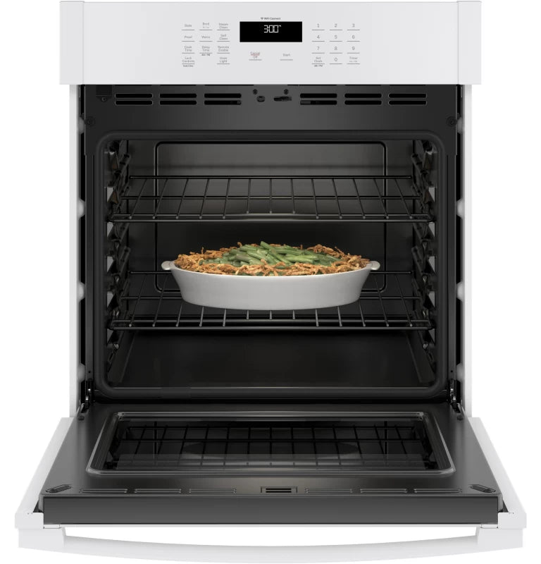 GE 27" Smart Built-In Single Wall Oven - White (JKS3000DNWW)