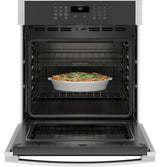 GE  27" Smart Built-In Single Wall Oven - Stainless Steel (JKS3000SNSS)