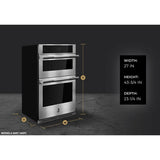 JENNAIR  Rise™ 27" Combination Microwave/wall Oven - Stainless Steel (JMW2427LL)