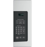 GE 1.6 Cu. Ft. Over-the-Range Microwave Oven with Recirculating Venting - Black (JNM3163RJSS)