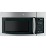 GE 1.6 Cu. Ft. Over-the-Range Microwave Oven with Recirculating Venting - Stainless Steel (JNM3163RJSS)