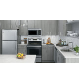 GE  1.6 Cu. Ft. Over-the-Range Microwave Oven with Recirculating Venting - Stainless Steel (JNM3163RJSS)