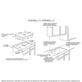 GE 30" Built-In Knob Control Electric Cooktop - Black (JP3030DWBB)
