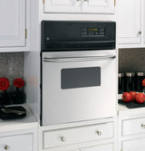 GE 24" Electric Single Self-Cleaning Wall Oven - Stainless Steel (JRP20SKSS)